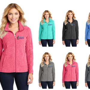 Heather Microfleece Full-Zip MENS & LADIES Jacket