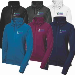Sport-Tek Ladies Sport-Wick Stretch Full-Zip Jacket