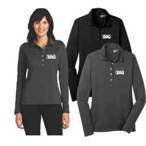 Ladies Nike  Long Sleeve Dri-FIT Stretch Tech Polo