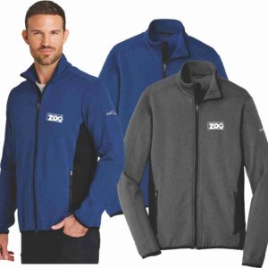 Eddie Bauer® Full-Zip Heather Stretch Fleece Jacket