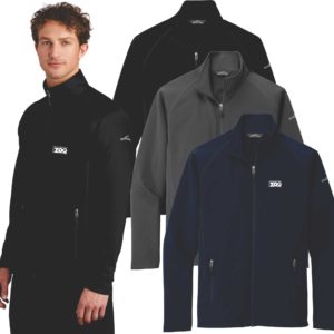 Eddie Bauer® Mens Smooth Fleece Base Layer Full-Zip