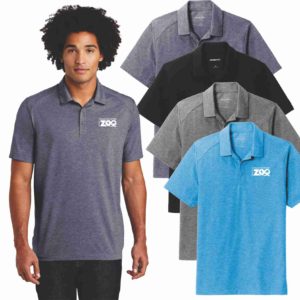 Sport-Tek ® Tri-Blend Heathered Wicking Polo - Unisex