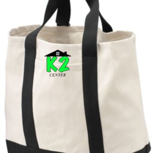 Port Authority® - Ideal Twill Two-Tone Shopping Tote