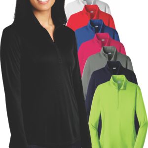 Sport-Tek® Ladies PosiCharge® Competitor™ 1/4-Zip Pullover