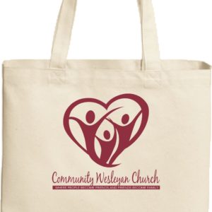 Ideal Twill Over-the-Shoulder Grocery Tote