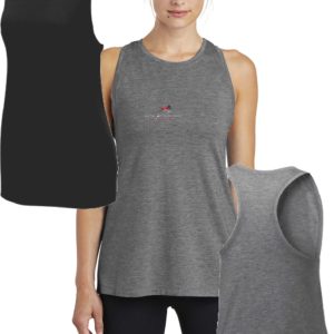Sport-Tek LadiesTri-Blend Wicking Tank