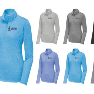 Sport Tek MENS & LADIES Tri-Blend Wicking 1/4 Zip