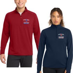 Quarter Zip Performance Pullover