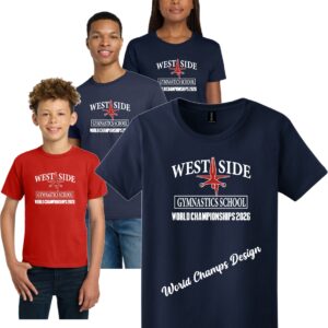 Cotton T-Shirt - World Champions 2026 Logo